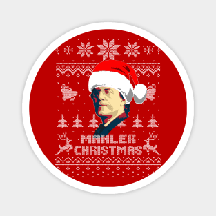 Gustaf Mahler Mahler Christmas Magnet